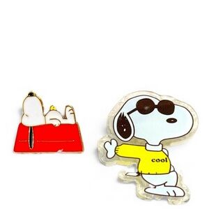 Joe cool Snoopy pin/brooch and bonus
